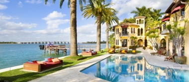 Pronájem luxusních vil v Miami Beach
